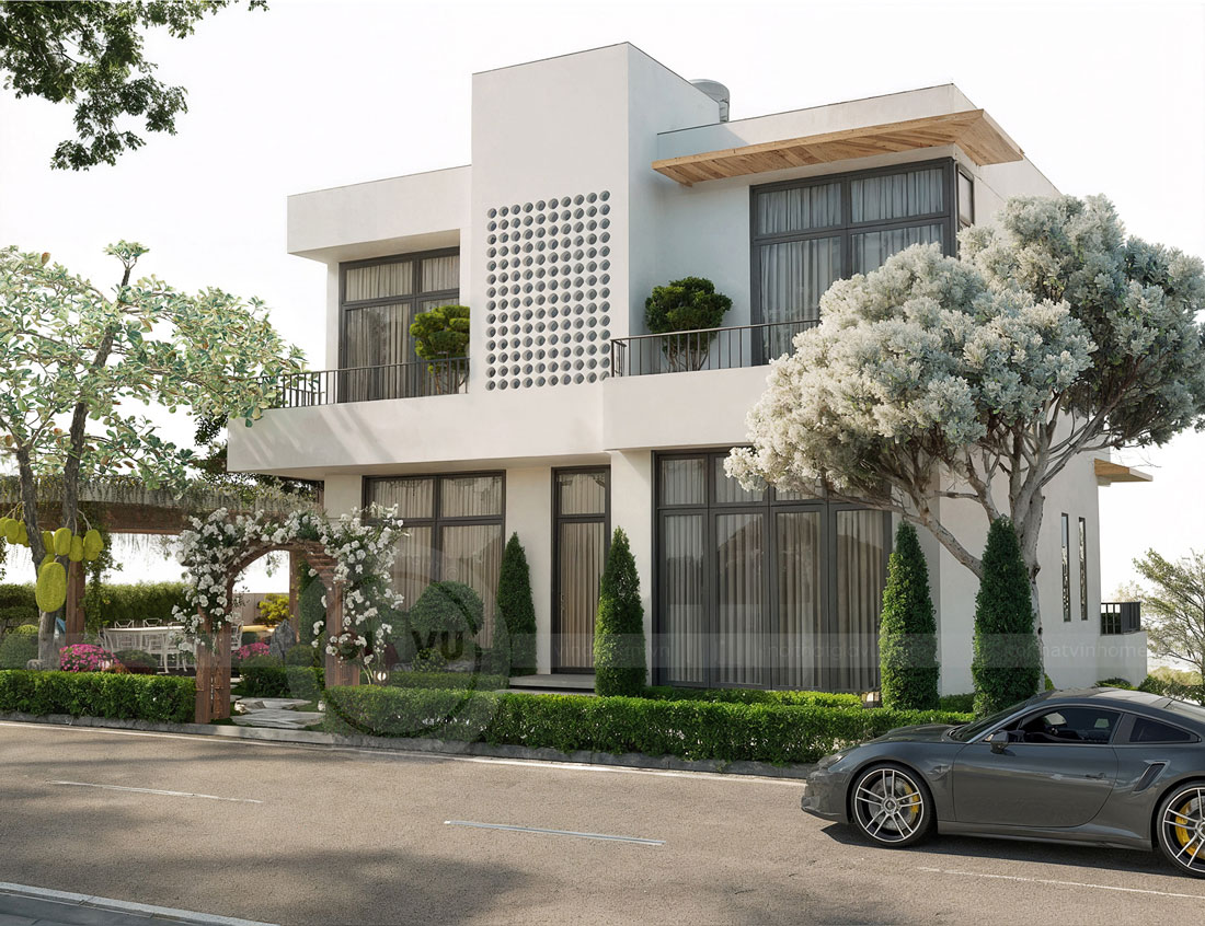 thiết kế nội thất biệt thự Legacy Hill 350m2 nhà anh Tùng 1