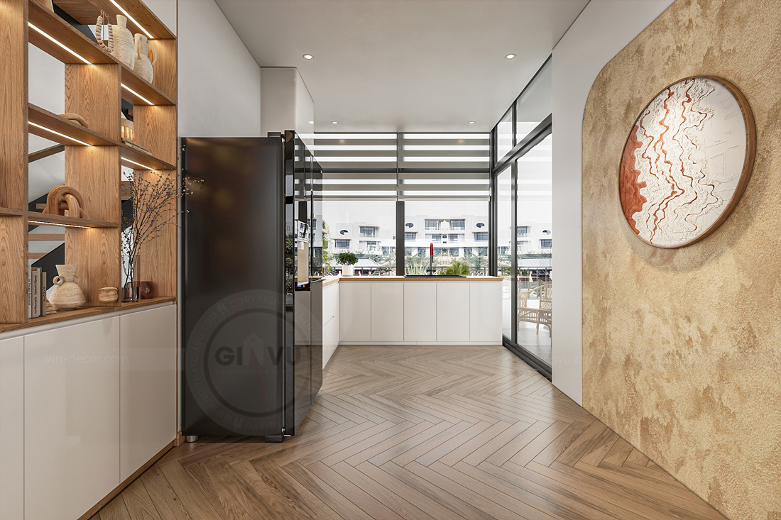 thiết kế nội thất biệt thự Legacy Hill 350m2 nhà anh Tùng 17