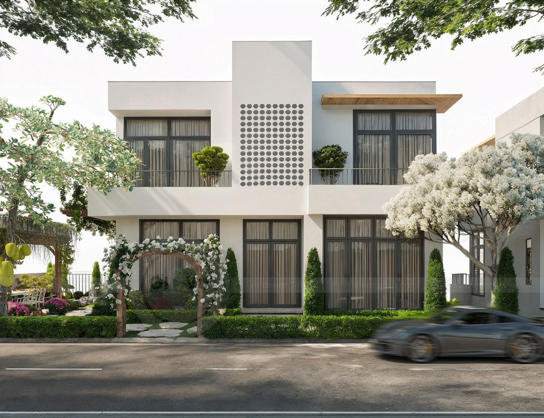 thiết kế nội thất biệt thự Legacy Hill 350m2 nhà anh Tùng 2
