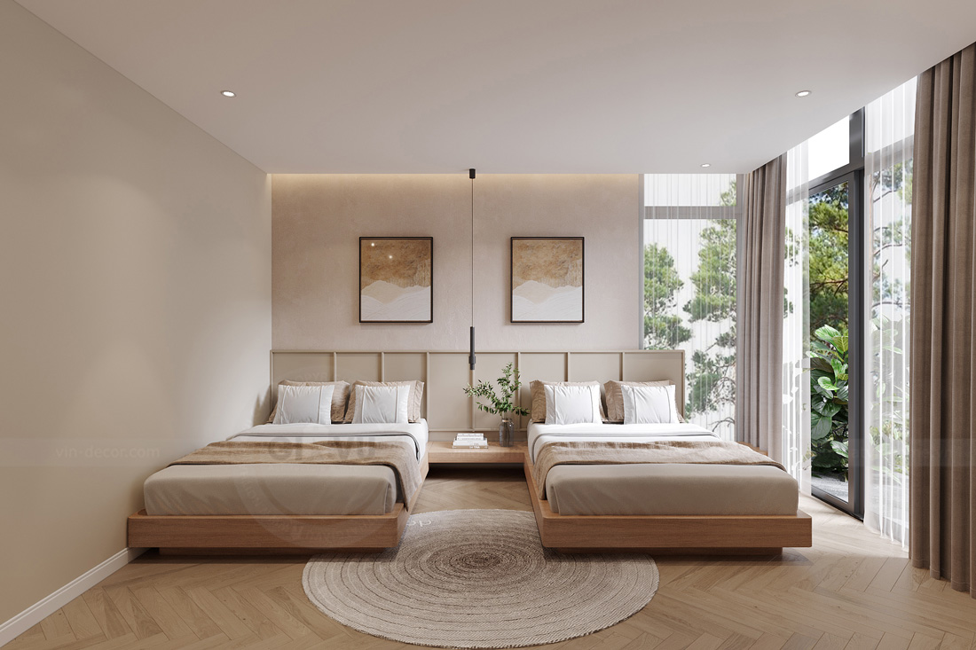 thiết kế nội thất biệt thự Legacy Hill 350m2 nhà anh Tùng 23