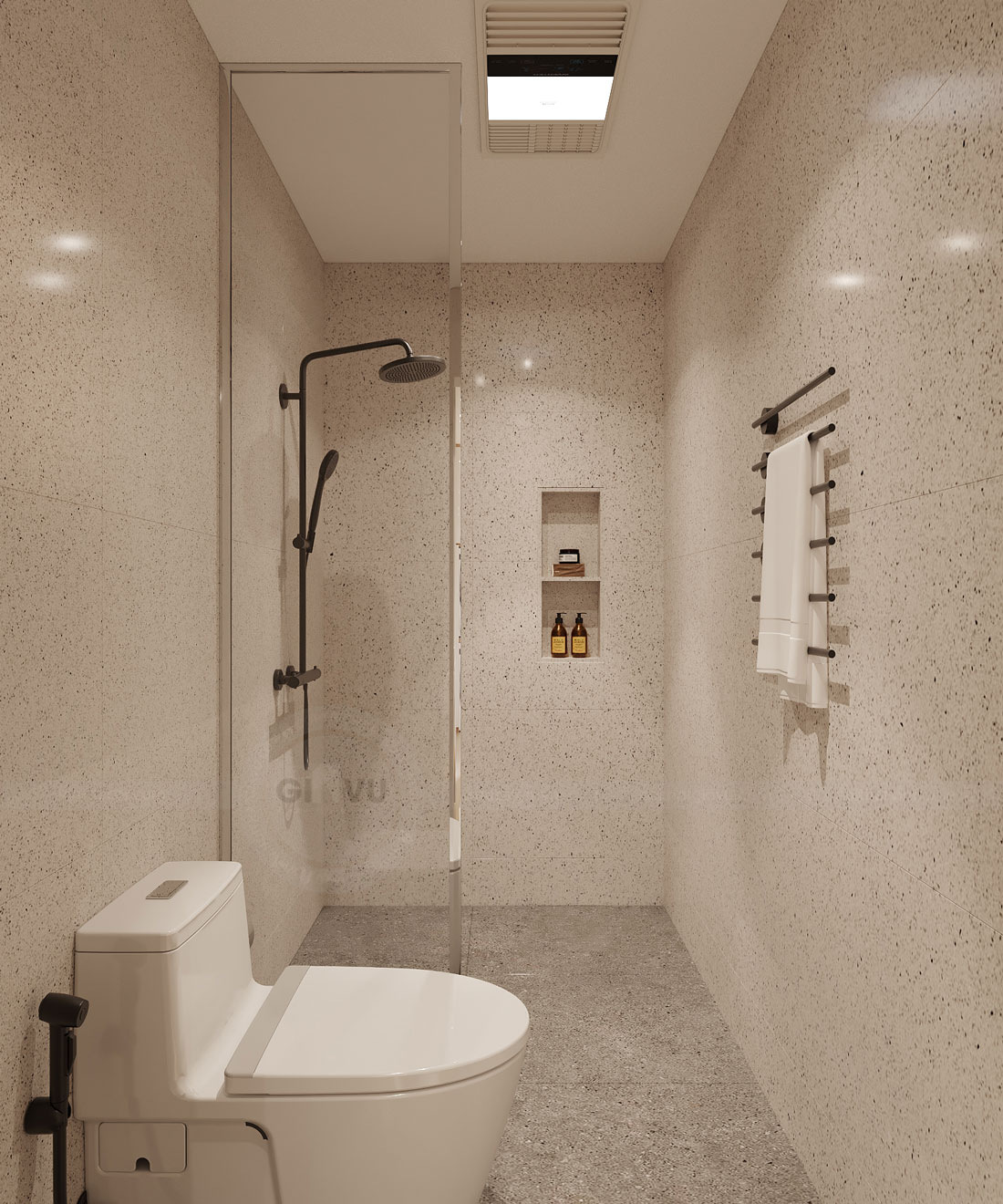 thiết kế nội thất biệt thự Legacy Hill 350m2 nhà anh Tùng 27