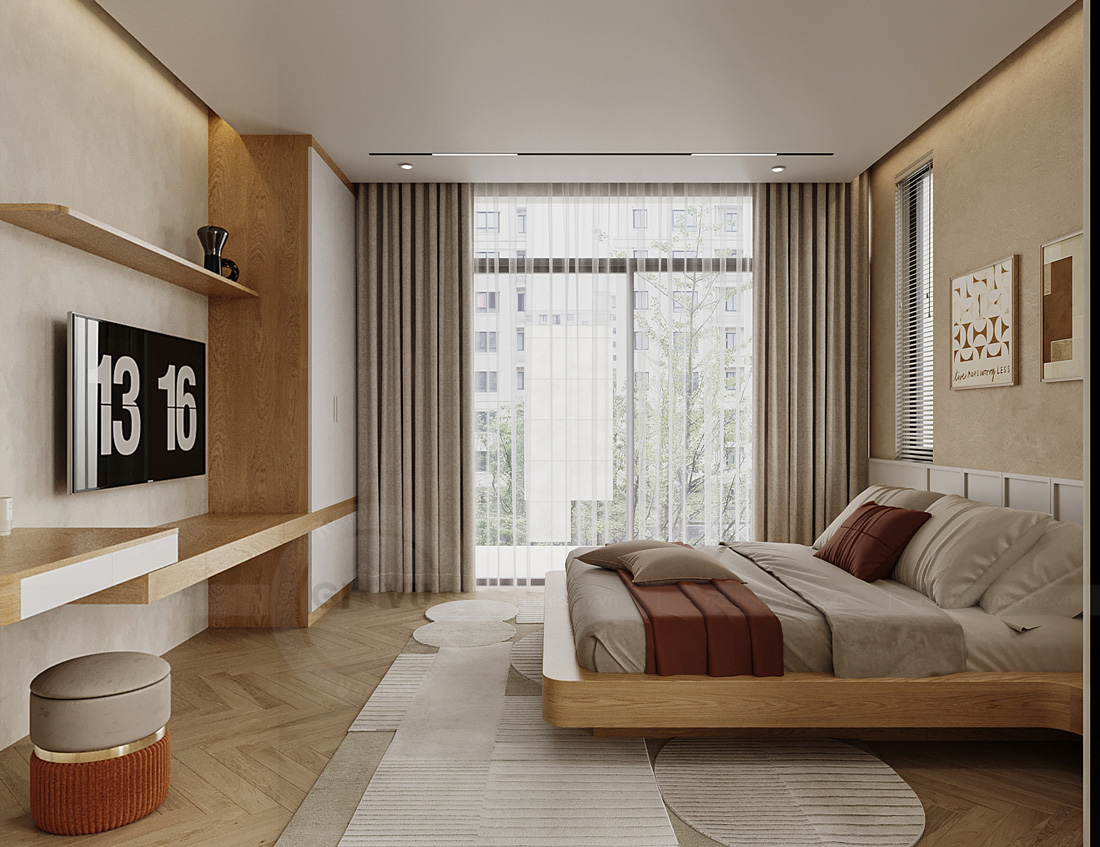 thiết kế nội thất biệt thự Legacy Hill 350m2 nhà anh Tùng 30