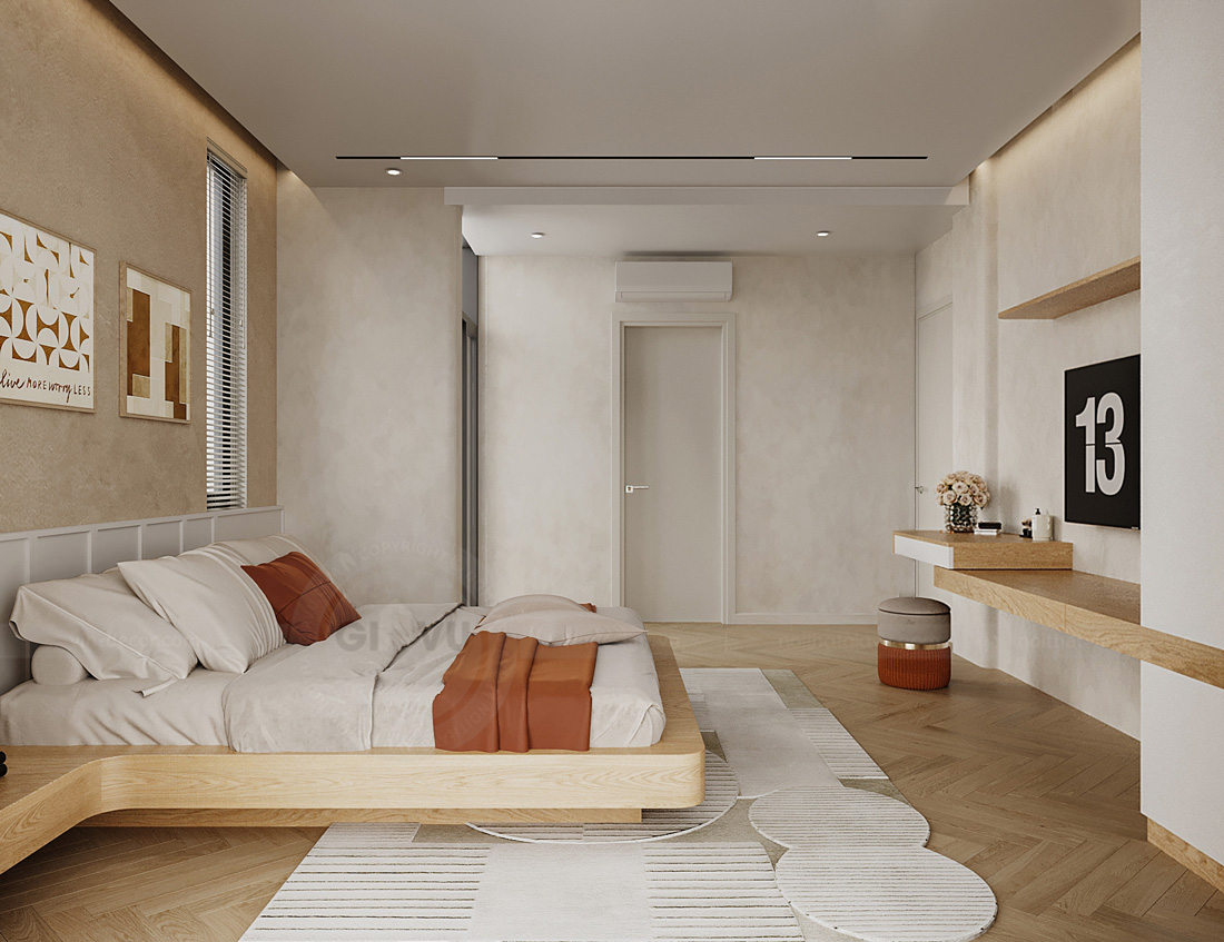 thiết kế nội thất biệt thự Legacy Hill 350m2 nhà anh Tùng 31