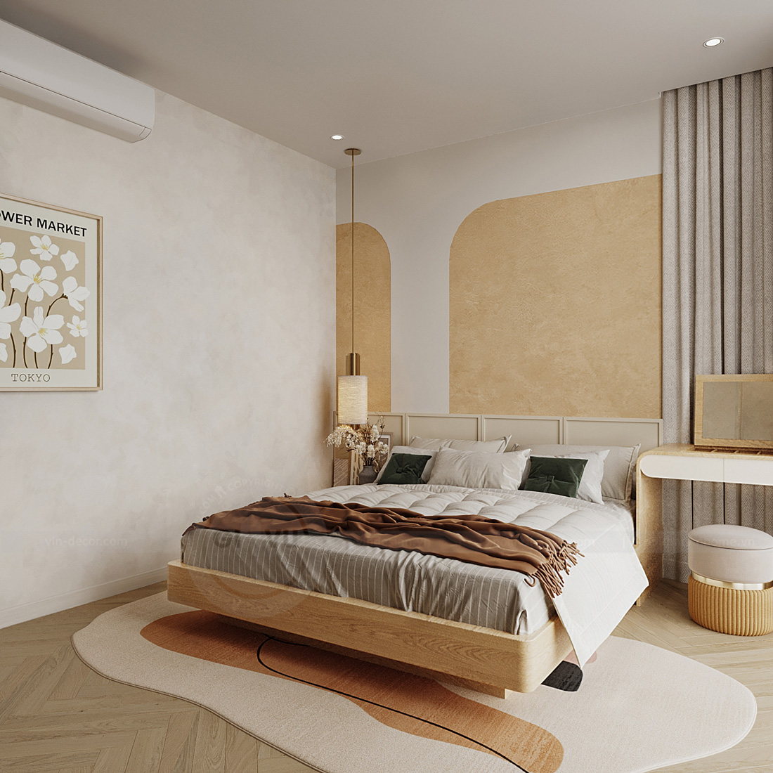thiết kế nội thất biệt thự Legacy Hill 350m2 nhà anh Tùng 35