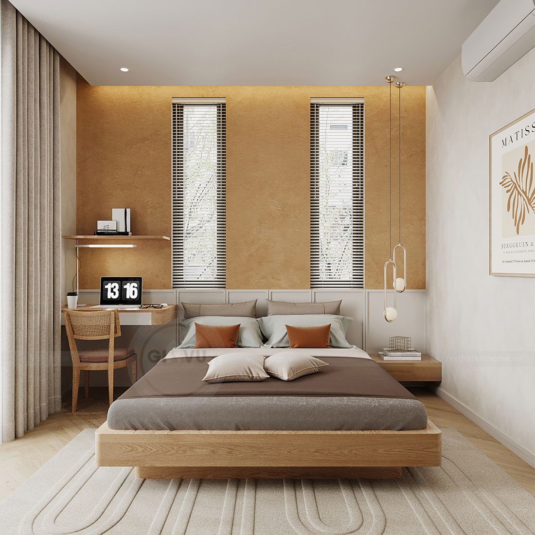 thiết kế nội thất biệt thự Legacy Hill 350m2 nhà anh Tùng 37