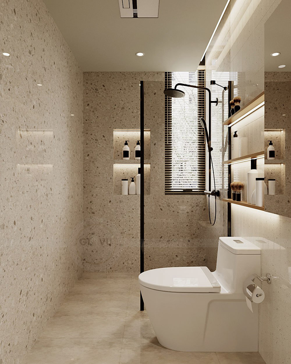 thiết kế nội thất biệt thự Legacy Hill 350m2 nhà anh Tùng 49