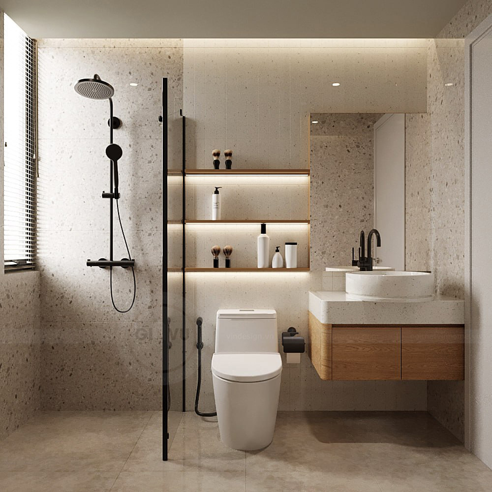 thiết kế nội thất biệt thự Legacy Hill 350m2 nhà anh Tùng 52