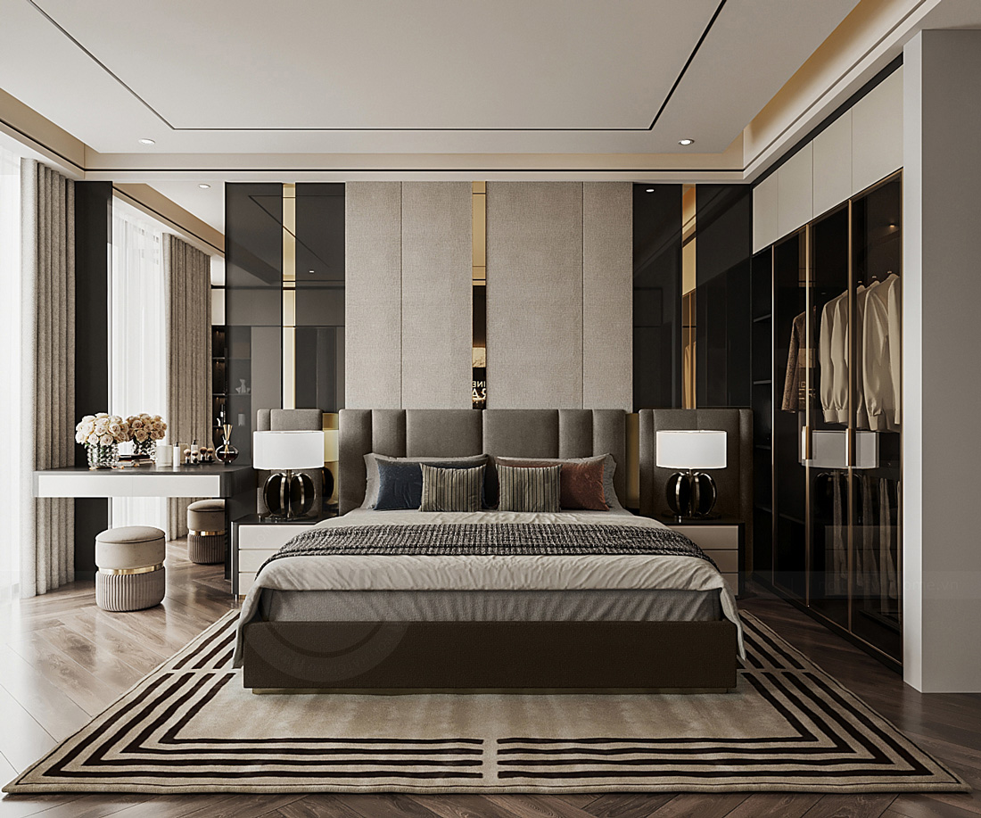 thiết kế nhà phố 5 tầng 100m2 phong cách hiện đại 21