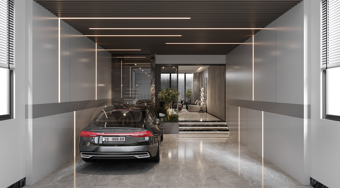 thiết kế nhà phố 5 tầng 100m2 phong cách hiện đại 4