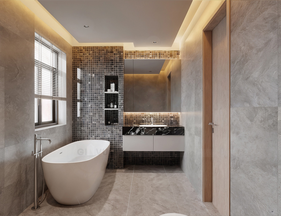 thiết kế thi công biệt thự tứ lập Vinhomes Ocean Park - Anh Kiên 16