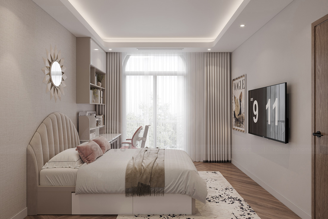thiết kế thi công biệt thự tứ lập Vinhomes Ocean Park - Anh Kiên 17