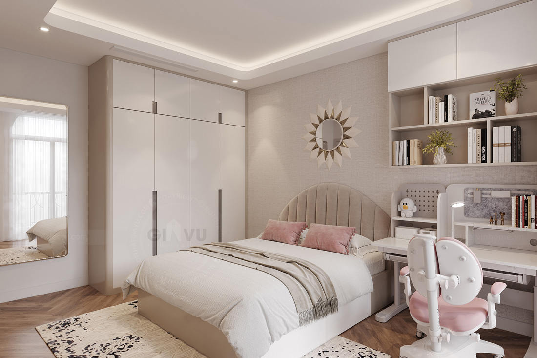 thiết kế thi công biệt thự tứ lập Vinhomes Ocean Park - Anh Kiên 18
