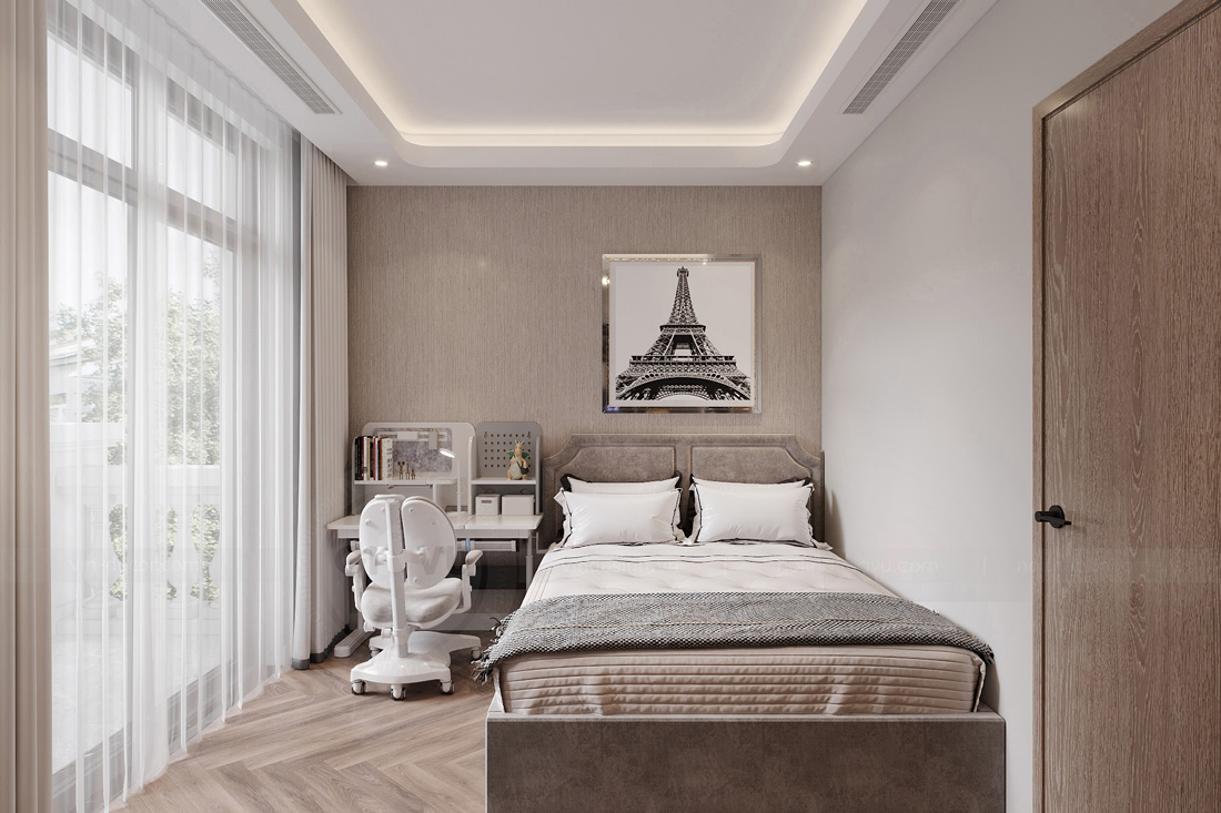 thiết kế thi công biệt thự tứ lập Vinhomes Ocean Park - Anh Kiên 20