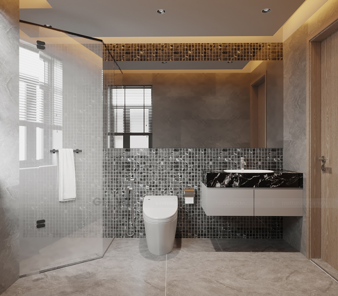 thiết kế thi công biệt thự tứ lập Vinhomes Ocean Park - Anh Kiên 23