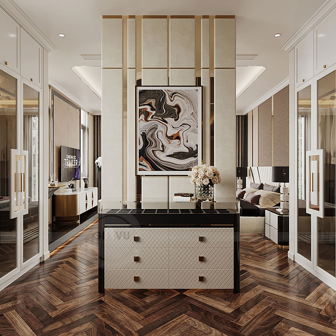 thiết kế thi công biệt thự Vinhomes Cổ Loa căn 70m2 18