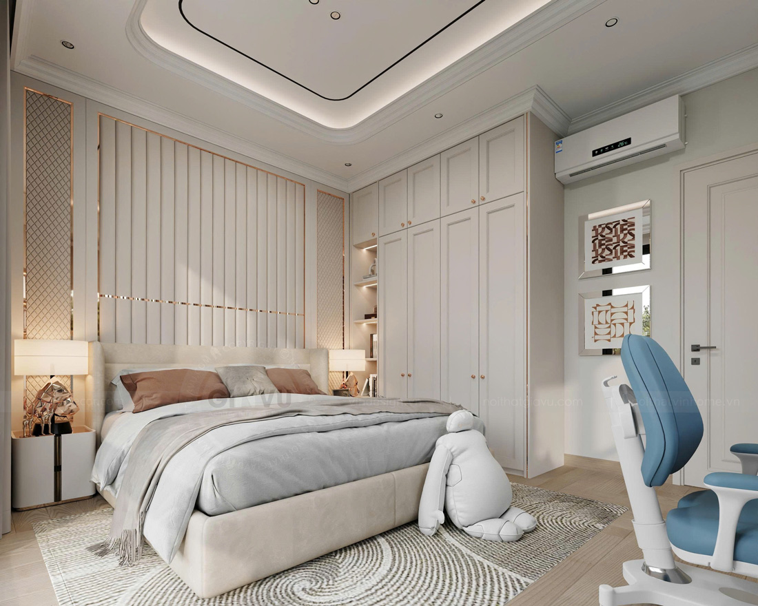 thiết kế thi công biệt thự Vinhomes Cổ Loa căn 70m2 23