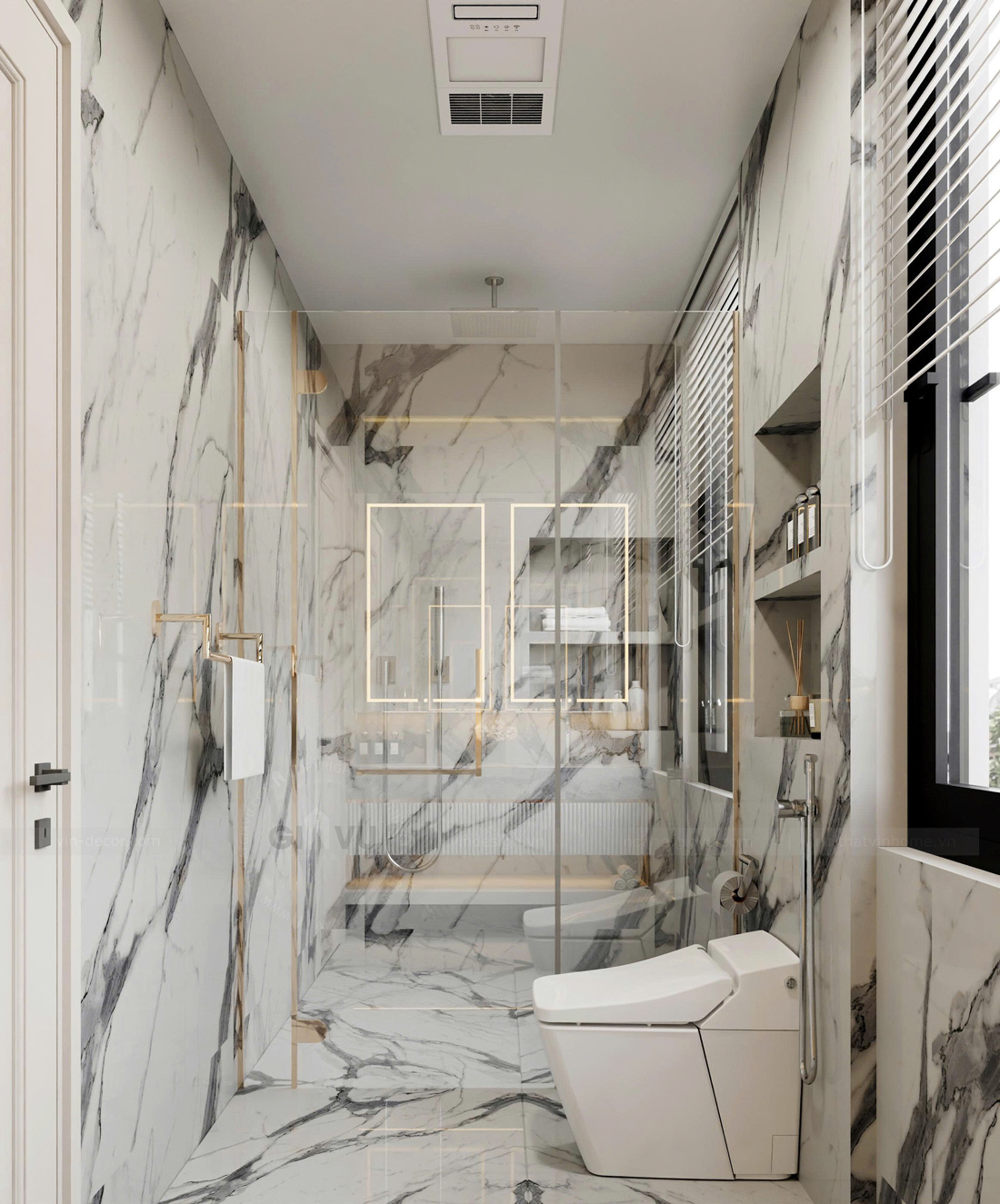thiết kế thi công biệt thự Vinhomes Cổ Loa căn 70m2 26