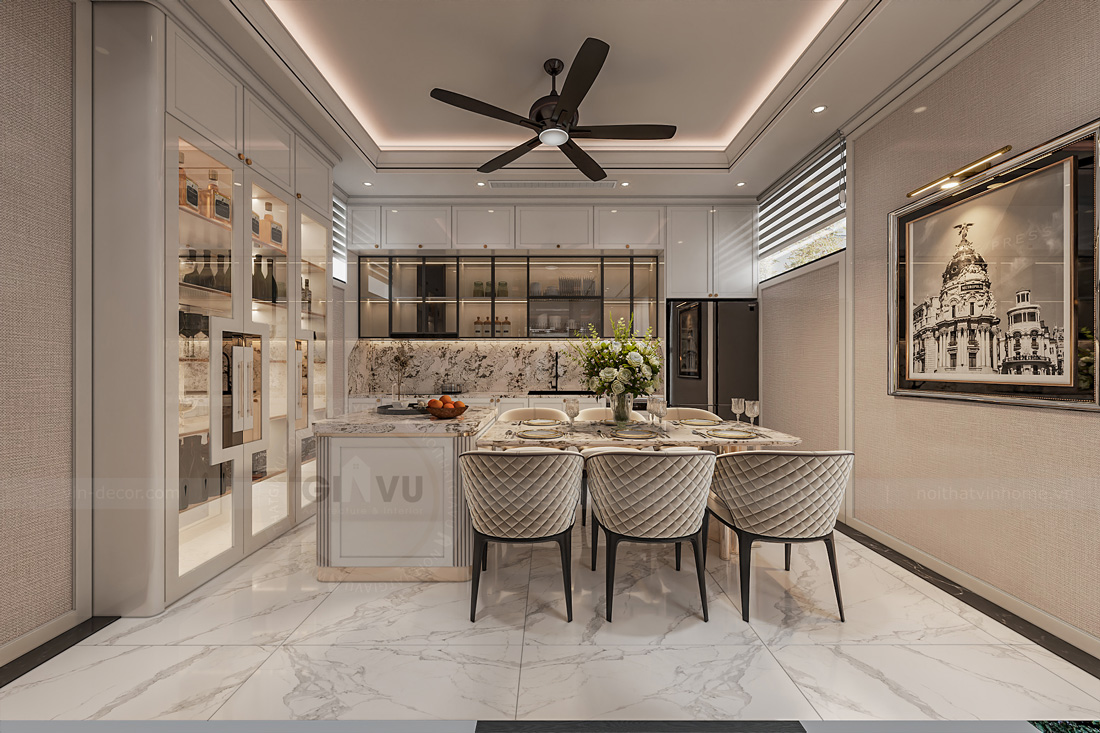 thiết kế thi công biệt thự Vinhomes Cổ Loa căn 70m2 8
