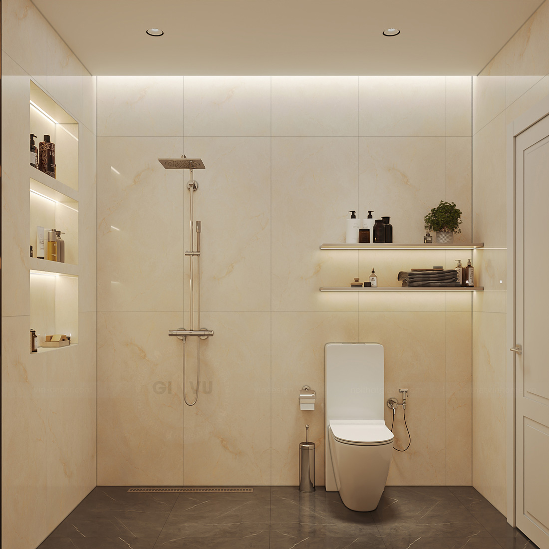 thiết kế nội thất nhà phố 3 tầng hiện đại - Chị Thảo 13 thiết kế nội thất nhà phố 3 tầng hiện đại - Chị Thảo 13