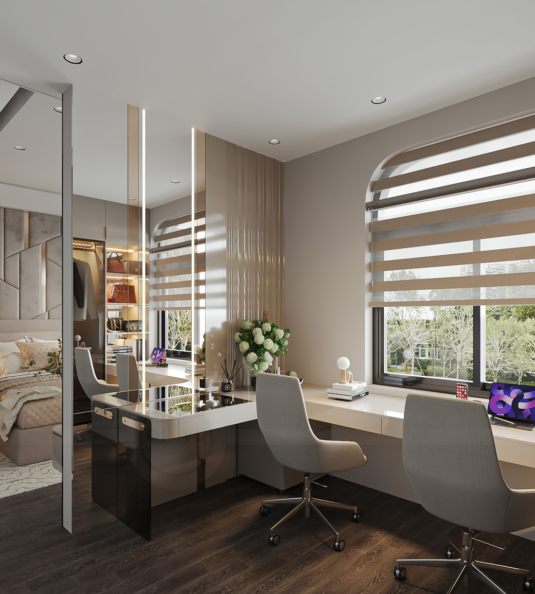 thiết kế nội thất nhà phố 3 tầng hiện đại - Chị Thảo 17 thiết kế nội thất nhà phố 3 tầng hiện đại - Chị Thảo 17