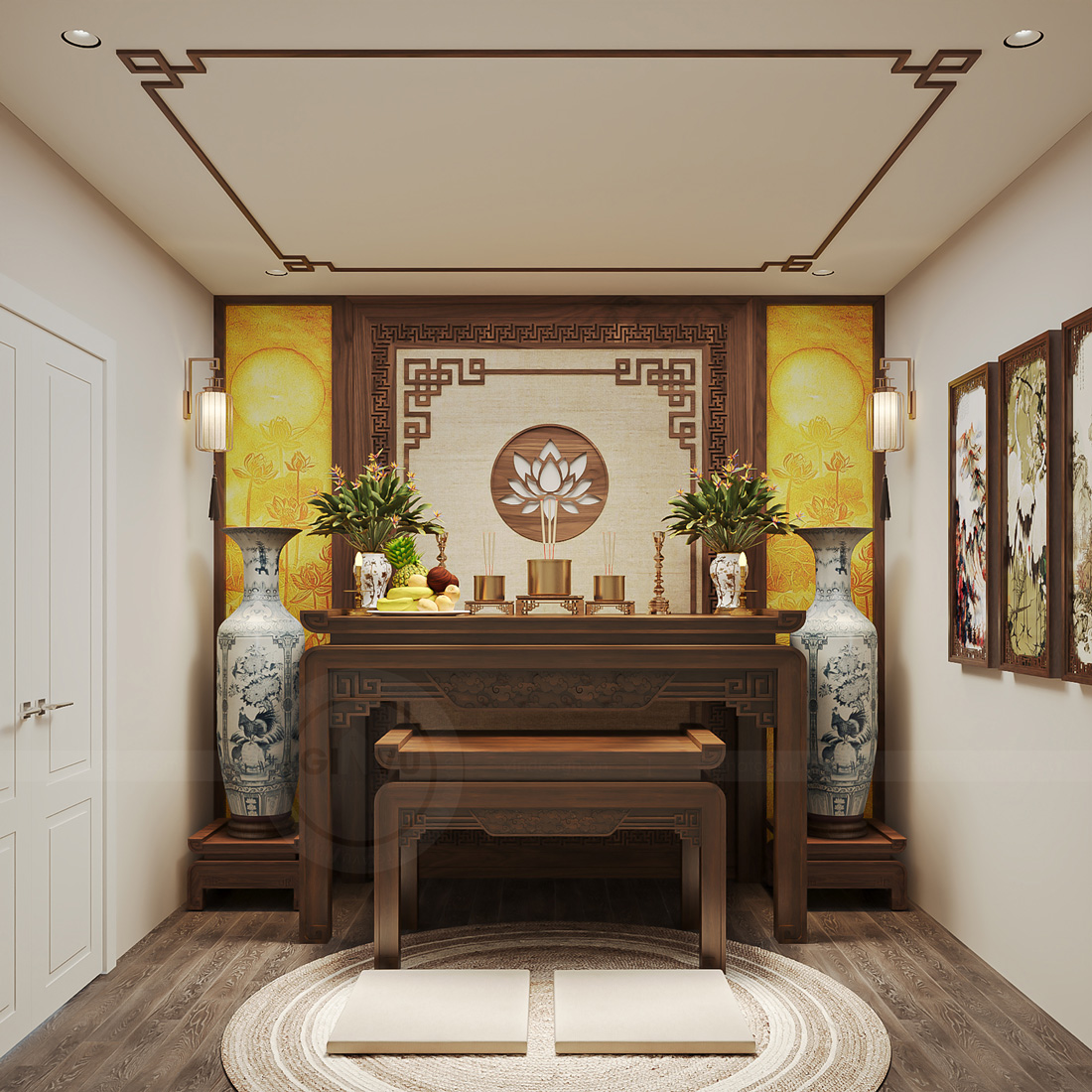 thiết kế nội thất nhà phố 3 tầng hiện đại - Chị Thảo 22 thiết kế nội thất nhà phố 3 tầng hiện đại - Chị Thảo 22