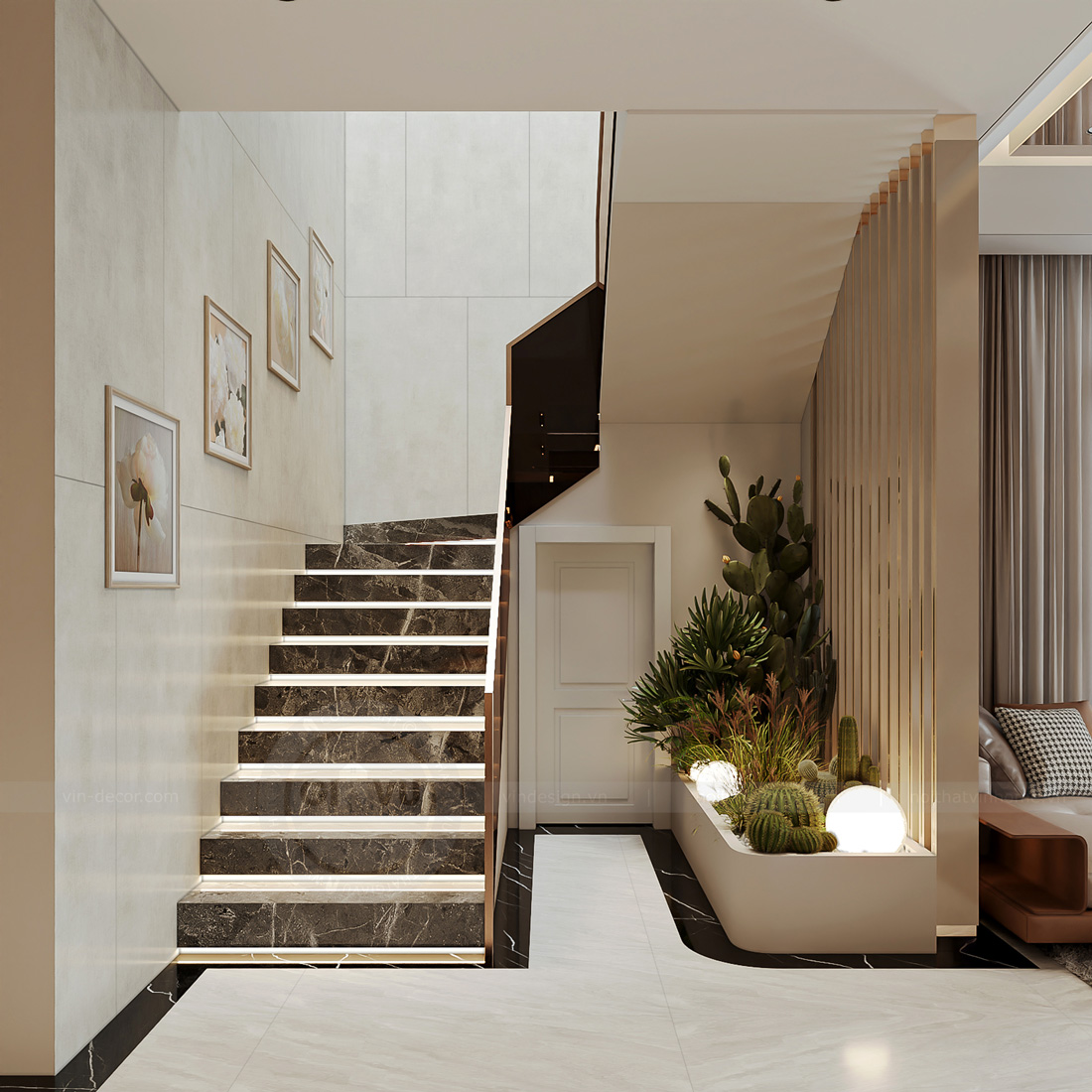 thiết kế nội thất nhà phố 3 tầng hiện đại - Chị Thảo 5 thiết kế nội thất nhà phố 3 tầng hiện đại - Chị Thảo 5