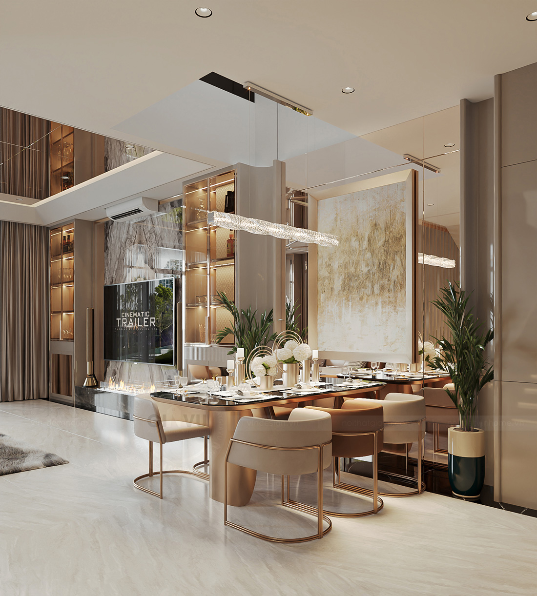 thiết kế nội thất nhà phố 3 tầng hiện đại - Chị Thảo 7 thiết kế nội thất nhà phố 3 tầng hiện đại - Chị Thảo 7