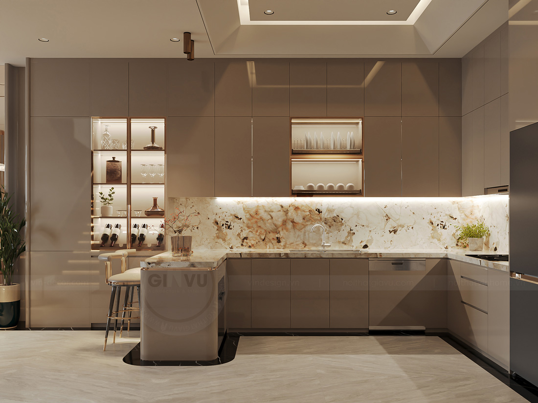 thiết kế nội thất nhà phố 3 tầng hiện đại - Chị Thảo 9 thiết kế nội thất nhà phố 3 tầng hiện đại - Chị Thảo 9