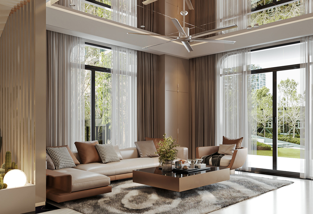 Thiết kế nội thất nhà phố 3 tầng hiện đại – Chị Thảo