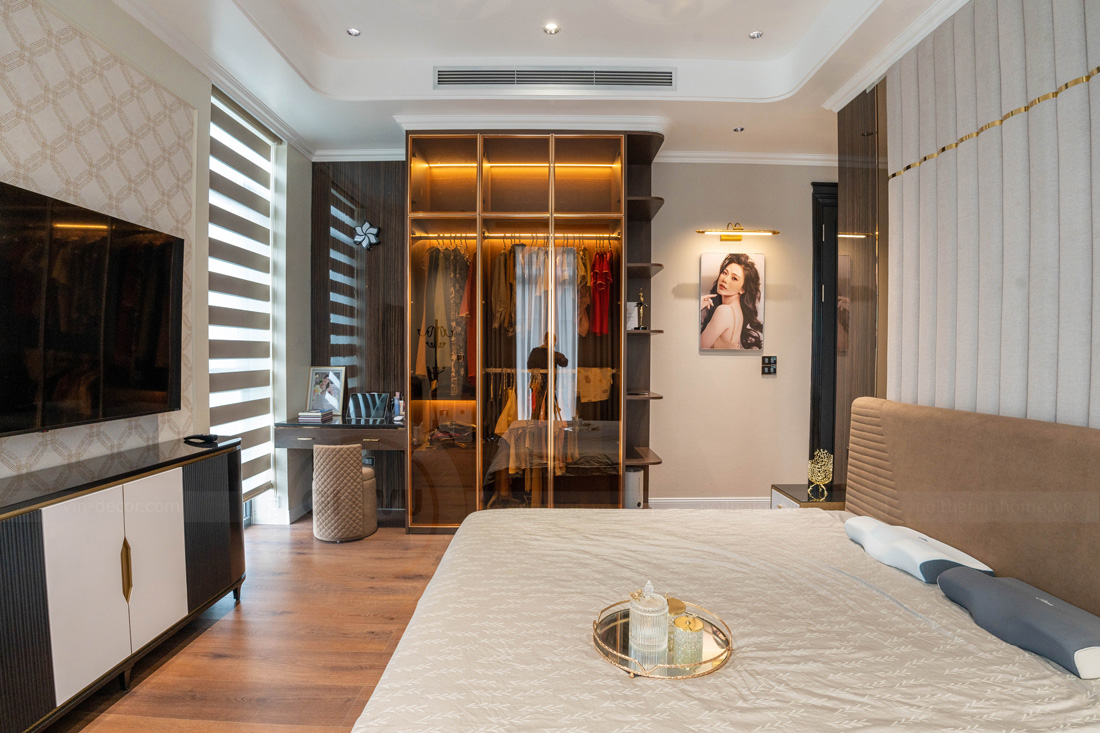 Thi công nội thất biệt thự tại Thái Bình nhà anh Quân 11 Thi công nội thất biệt thự tại Thái Bình nhà anh Quân 11