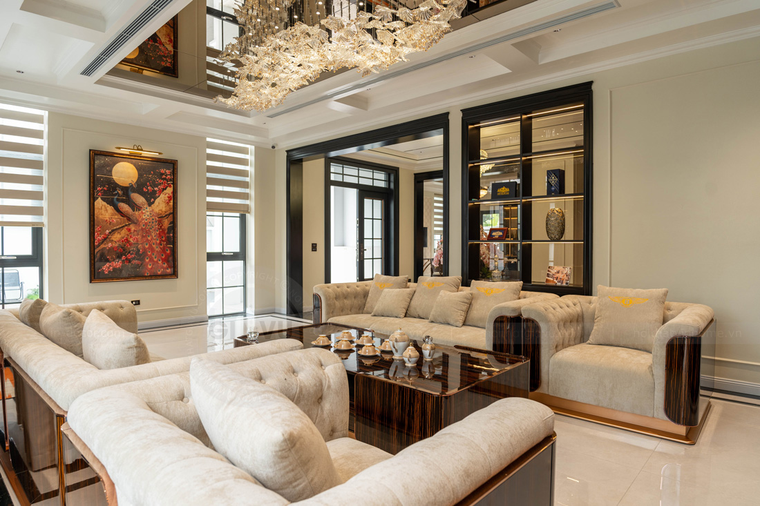 Thi công nội thất biệt thự tại Thái Bình nhà anh Quân 3 Thi công nội thất biệt thự tại Thái Bình nhà anh Quân 3