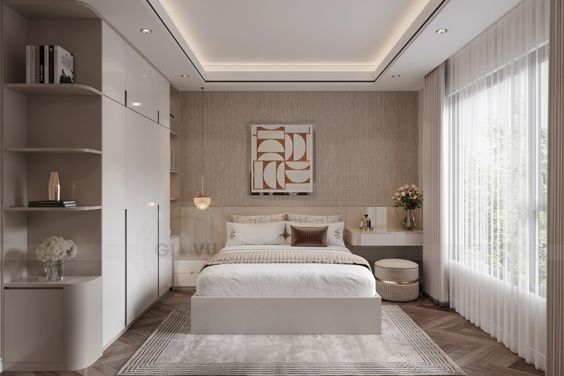 thiết kế nội thất biệt thự tại Hải Phòng nhà anh Khang 15