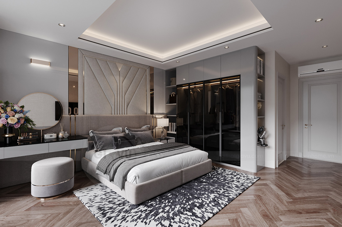 thiết kế nội thất biệt thự tại Hải Phòng nhà anh Khang 18