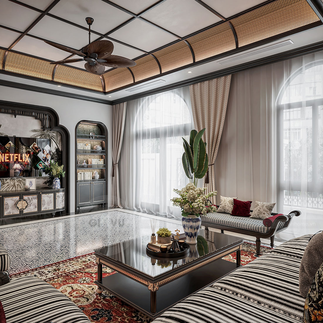 thiết kế nội thất biệt thự Vinhomes Vũ Yên - liền kề 105m2 10 thiết kế nội thất biệt thự Vinhomes Vũ Yên - liền kề 105m2 10