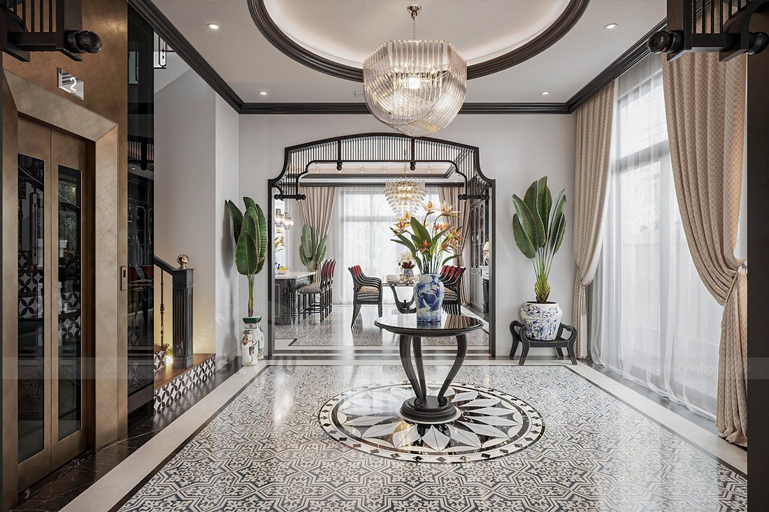 thiết kế nội thất biệt thự Vinhomes Vũ Yên - liền kề 105m2 11 thiết kế nội thất biệt thự Vinhomes Vũ Yên - liền kề 105m2 11