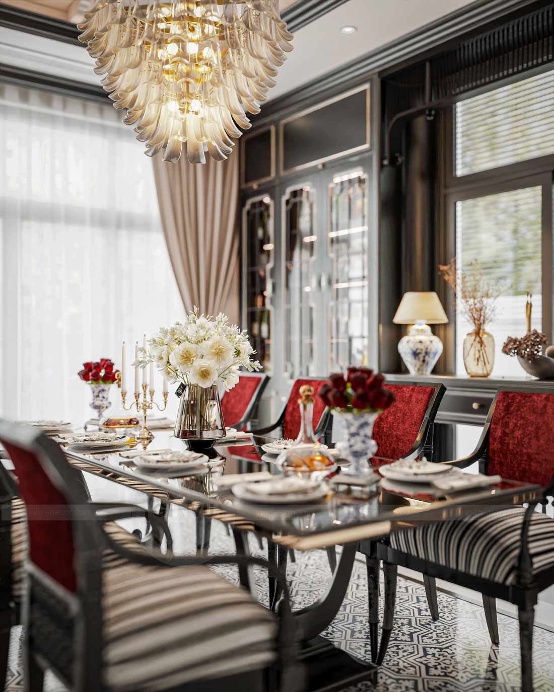 thiết kế nội thất biệt thự Vinhomes Vũ Yên - liền kề 105m2 17 thiết kế nội thất biệt thự Vinhomes Vũ Yên - liền kề 105m2 17