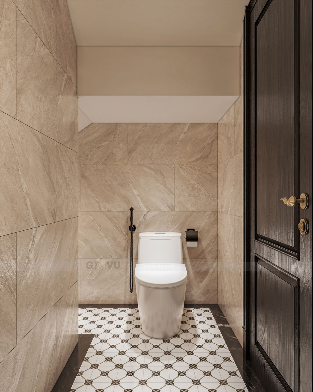 thiết kế nội thất biệt thự Vinhomes Vũ Yên - liền kề 105m2 21