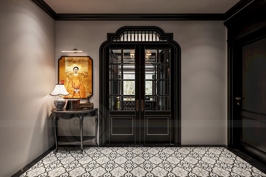 thiết kế nội thất biệt thự Vinhomes Vũ Yên - liền kề 105m2 23 thiết kế nội thất biệt thự Vinhomes Vũ Yên - liền kề 105m2 23