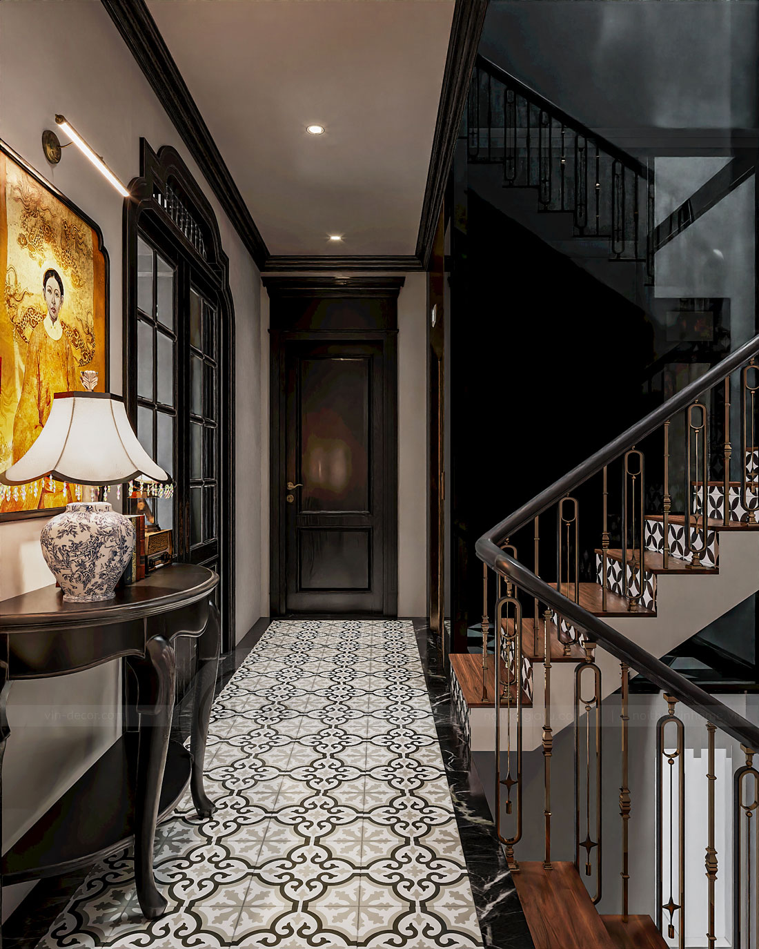 thiết kế nội thất biệt thự Vinhomes Vũ Yên - liền kề 105m2 24 thiết kế nội thất biệt thự Vinhomes Vũ Yên - liền kề 105m2 24