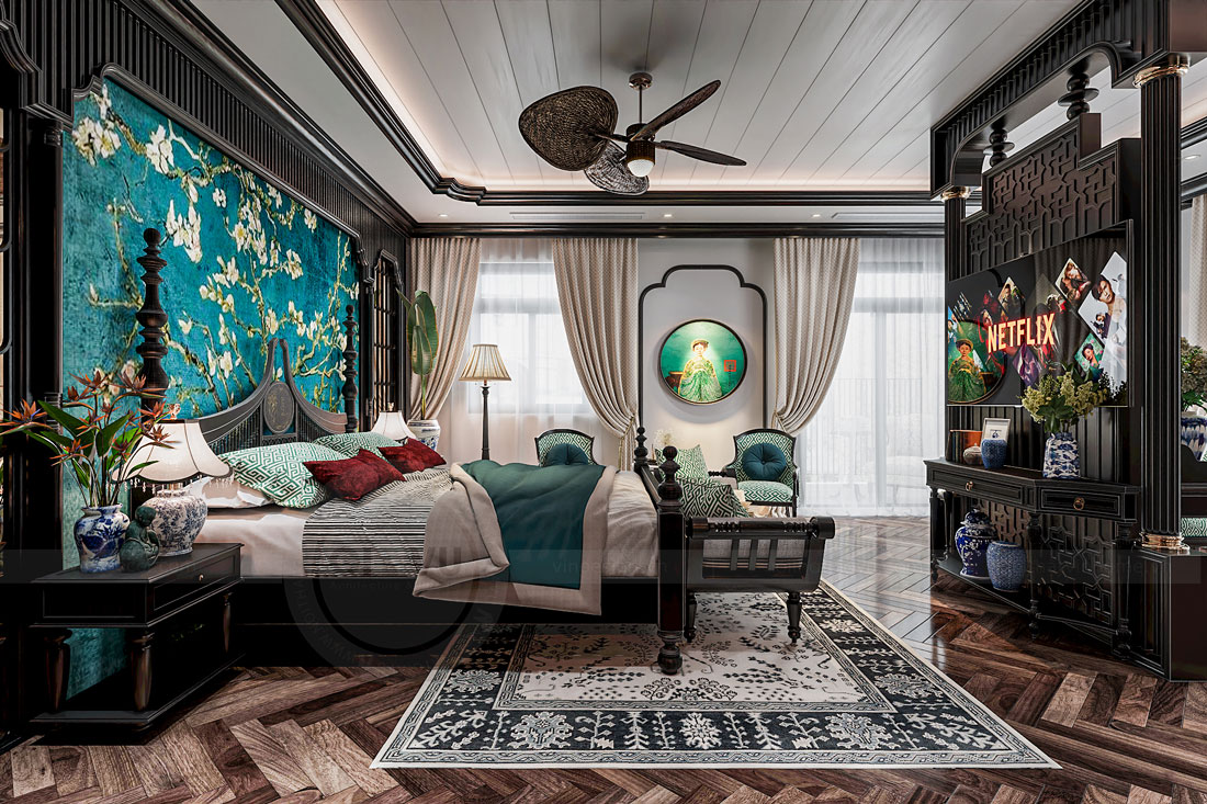 thiết kế nội thất biệt thự Vinhomes Vũ Yên - liền kề 105m2 26 thiết kế nội thất biệt thự Vinhomes Vũ Yên - liền kề 105m2 26