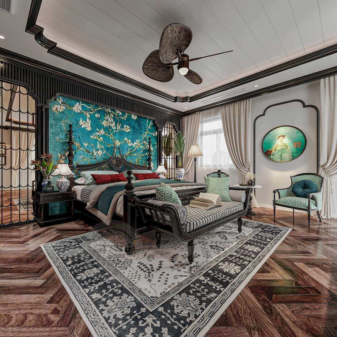 thiết kế nội thất biệt thự Vinhomes Vũ Yên - liền kề 105m2 27 thiết kế nội thất biệt thự Vinhomes Vũ Yên - liền kề 105m2 27