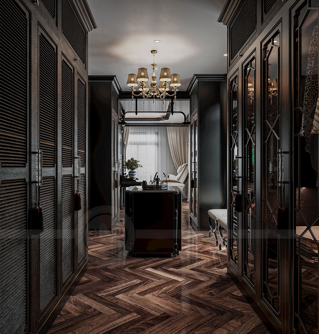 thiết kế nội thất biệt thự Vinhomes Vũ Yên - liền kề 105m2 34 thiết kế nội thất biệt thự Vinhomes Vũ Yên - liền kề 105m2 34