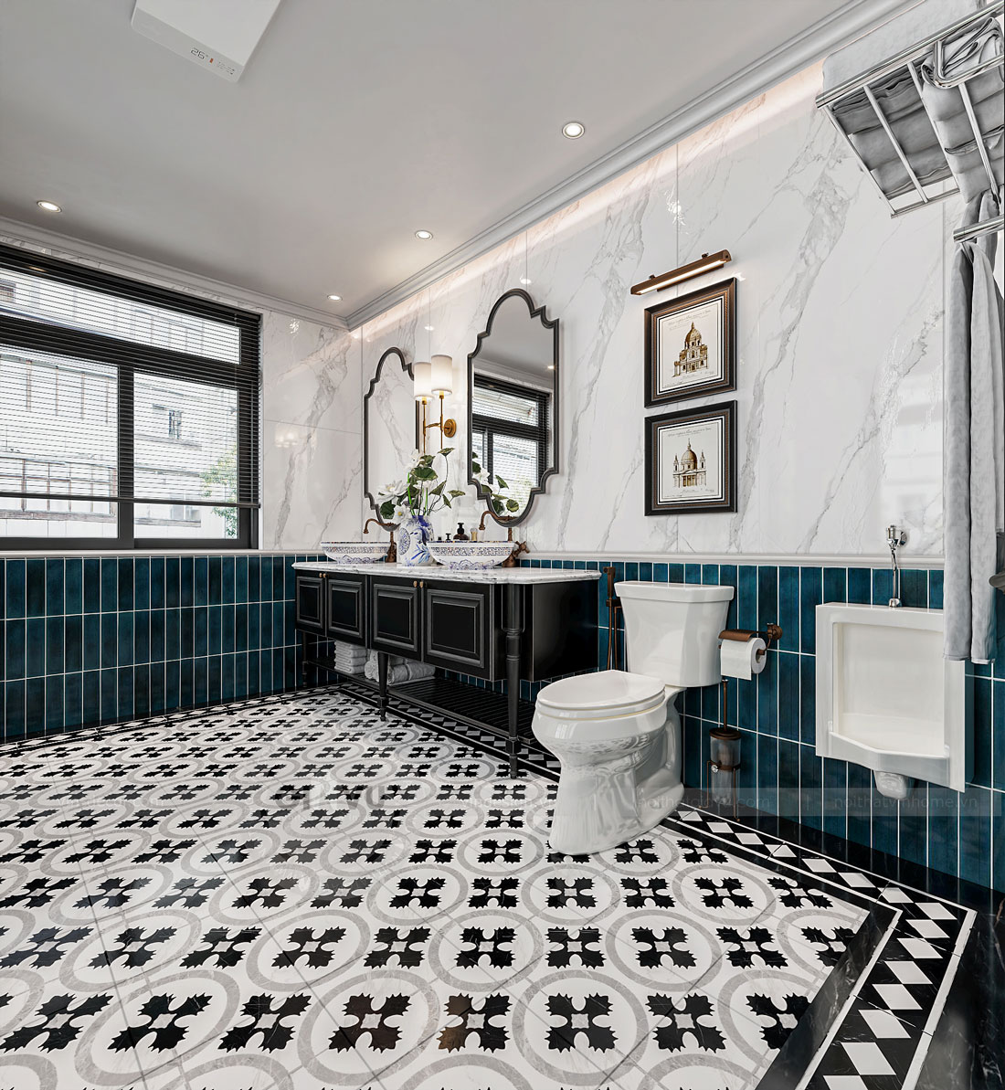 thiết kế nội thất biệt thự Vinhomes Vũ Yên - liền kề 105m2 36 thiết kế nội thất biệt thự Vinhomes Vũ Yên - liền kề 105m2 36