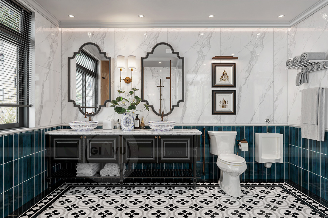 thiết kế nội thất biệt thự Vinhomes Vũ Yên - liền kề 105m2 37 thiết kế nội thất biệt thự Vinhomes Vũ Yên - liền kề 105m2 37