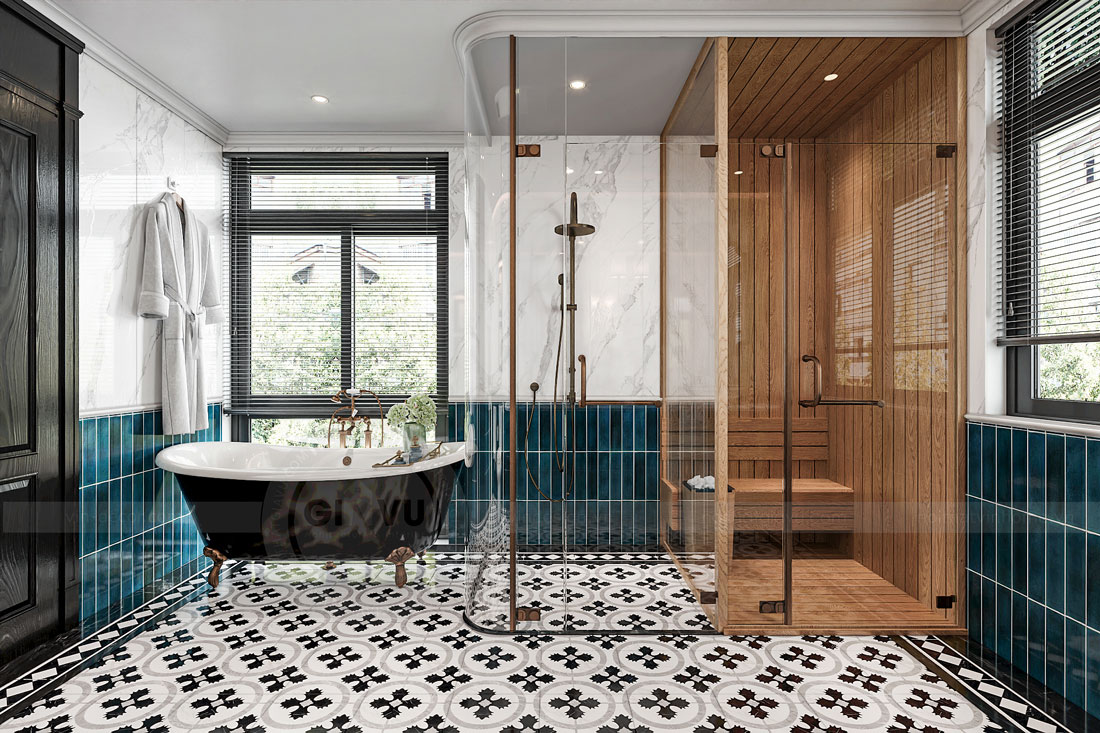 thiết kế nội thất biệt thự Vinhomes Vũ Yên - liền kề 105m2 38 thiết kế nội thất biệt thự Vinhomes Vũ Yên - liền kề 105m2 38