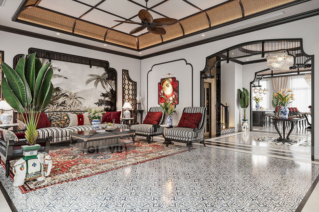 thiết kế nội thất biệt thự Vinhomes Vũ Yên - liền kề 105m2 4 thiết kế nội thất biệt thự Vinhomes Vũ Yên - liền kề 105m2 4