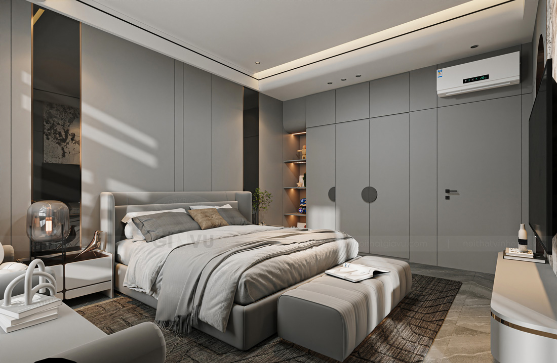 thiết kế nội thất biệt thự Vinhomes Vũ Yên - liền kề 105m2 45 thiết kế nội thất biệt thự Vinhomes Vũ Yên - liền kề 105m2 45