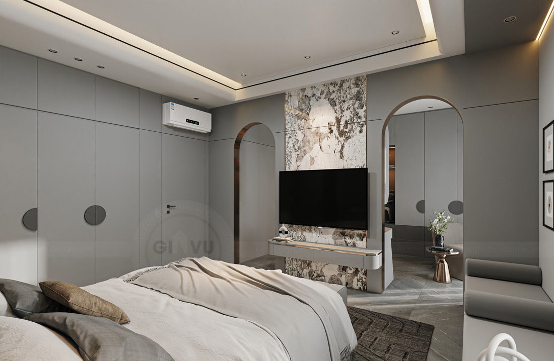 thiết kế nội thất biệt thự Vinhomes Vũ Yên - liền kề 105m2 46 thiết kế nội thất biệt thự Vinhomes Vũ Yên - liền kề 105m2 46