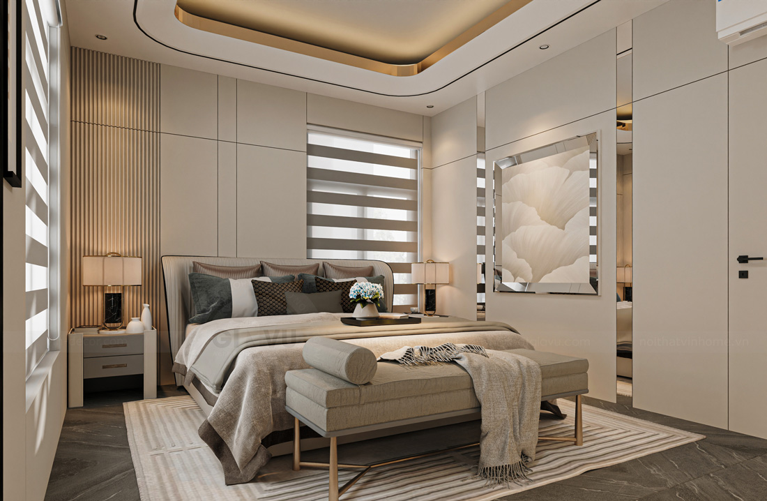 thiết kế nội thất biệt thự Vinhomes Vũ Yên - liền kề 105m2 54 thiết kế nội thất biệt thự Vinhomes Vũ Yên - liền kề 105m2 54