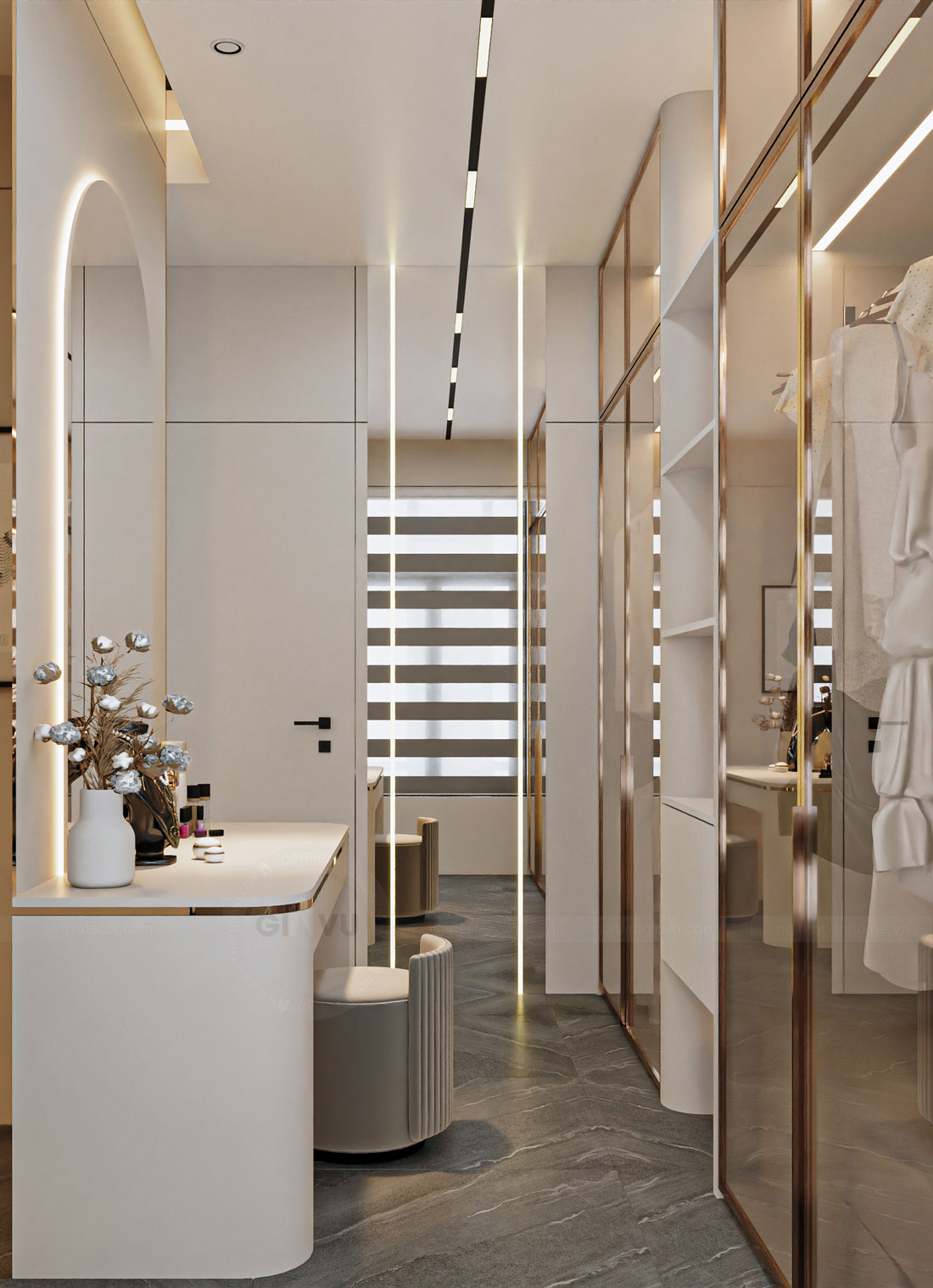 thiết kế nội thất biệt thự Vinhomes Vũ Yên - liền kề 105m2 57 thiết kế nội thất biệt thự Vinhomes Vũ Yên - liền kề 105m2 57